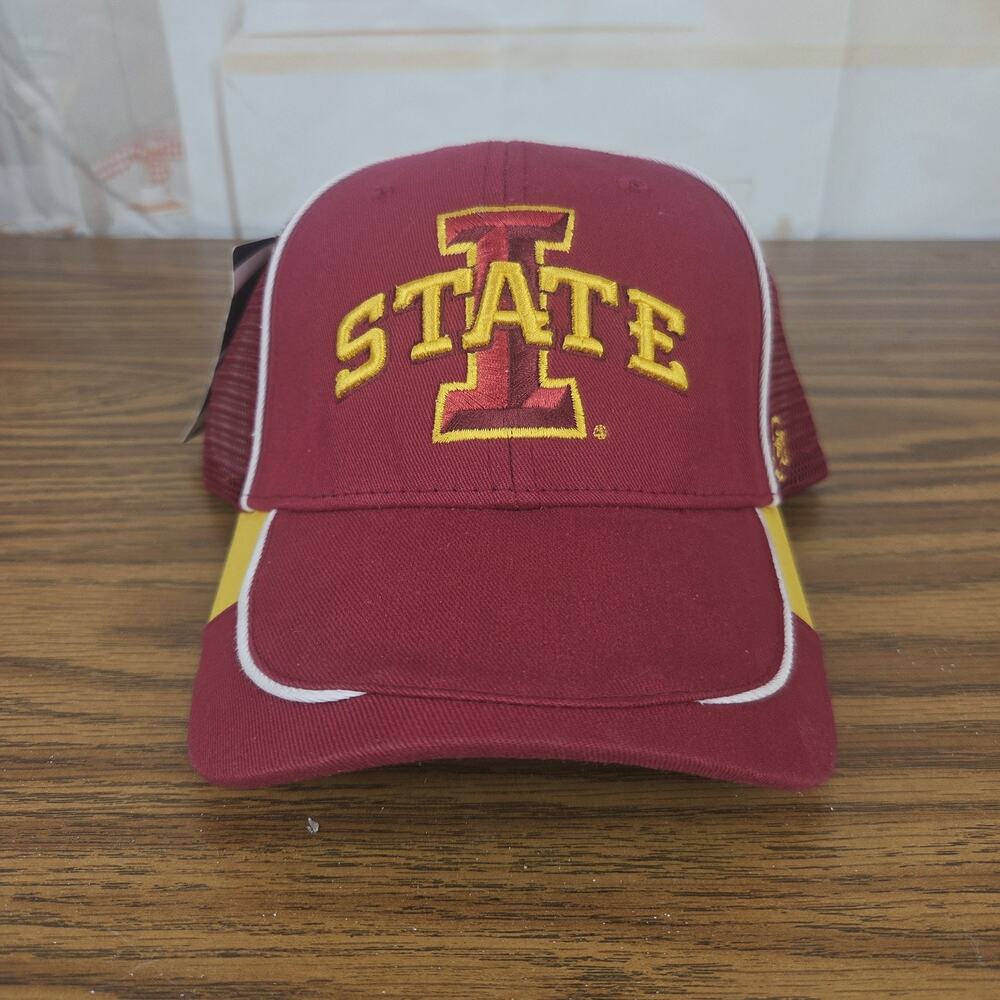 Iowa State Cyclones ISU Landry Hat NWT Authentic Headwear Mesh Trucker Cap NCAA